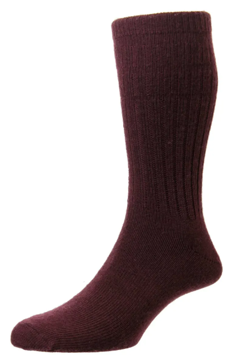 HJ95 Burgundy Thermal Wool Softop